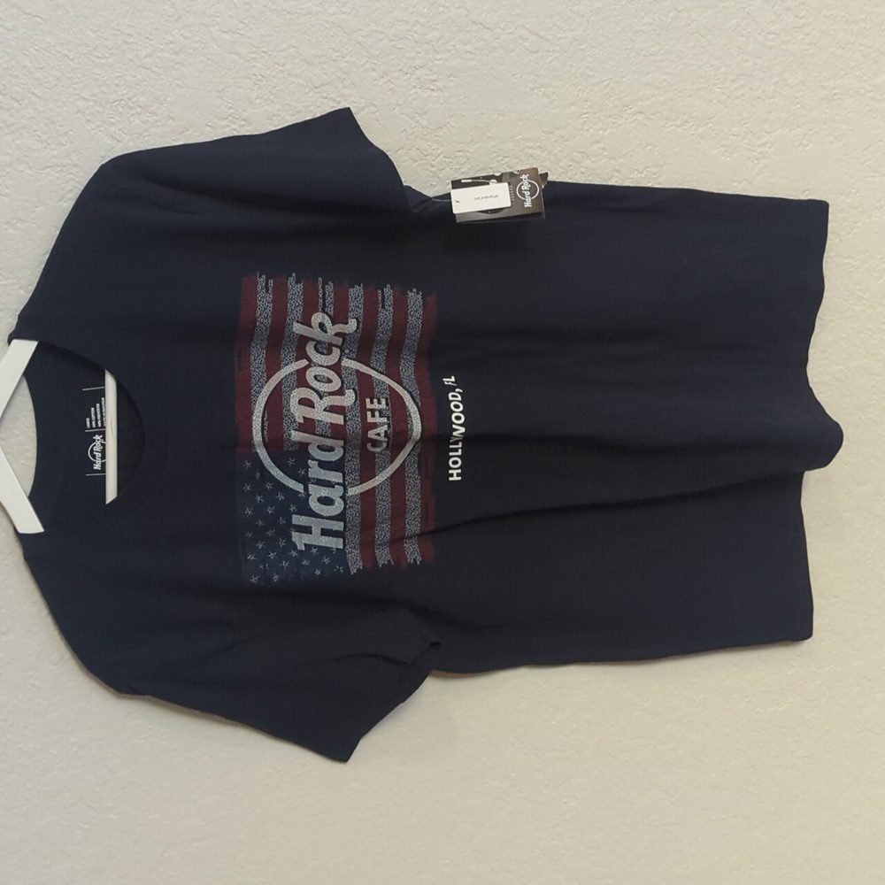 Hollywood, FL Hard Rock Cafe Large T shirt NWT
